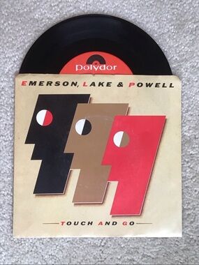 Vintage Emerson, Lake & Powell 7” Vinyl Record, 1986, PolyGram Records
